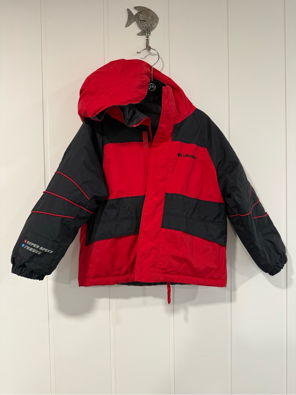 Columbia Reversible Kids Hooded Puffer Jacket